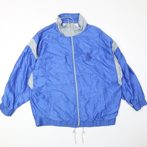 Sony Mens Blue Jacket Size XL Zip