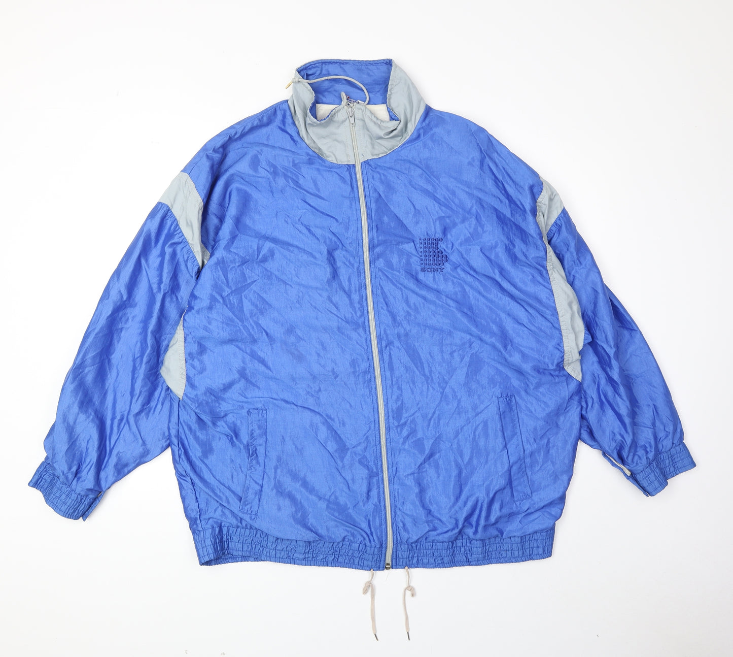 Sony Mens Blue Jacket Size XL Zip