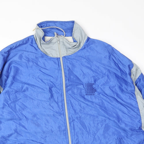 Sony Mens Blue Jacket Size XL Zip