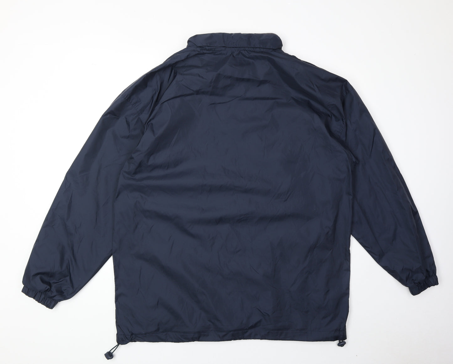Kustom Kit Mens Blue Anorak Coat Size M Zip
