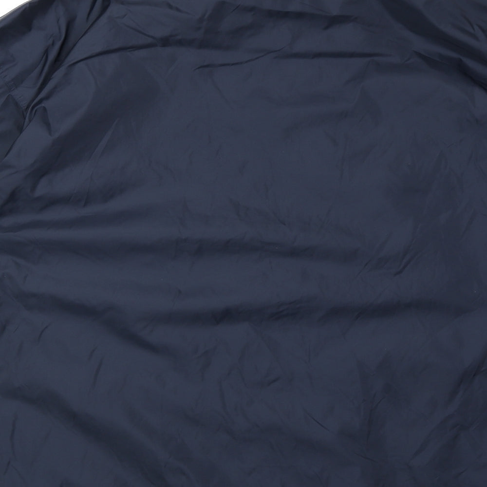 Kustom Kit Mens Blue Anorak Coat Size M Zip