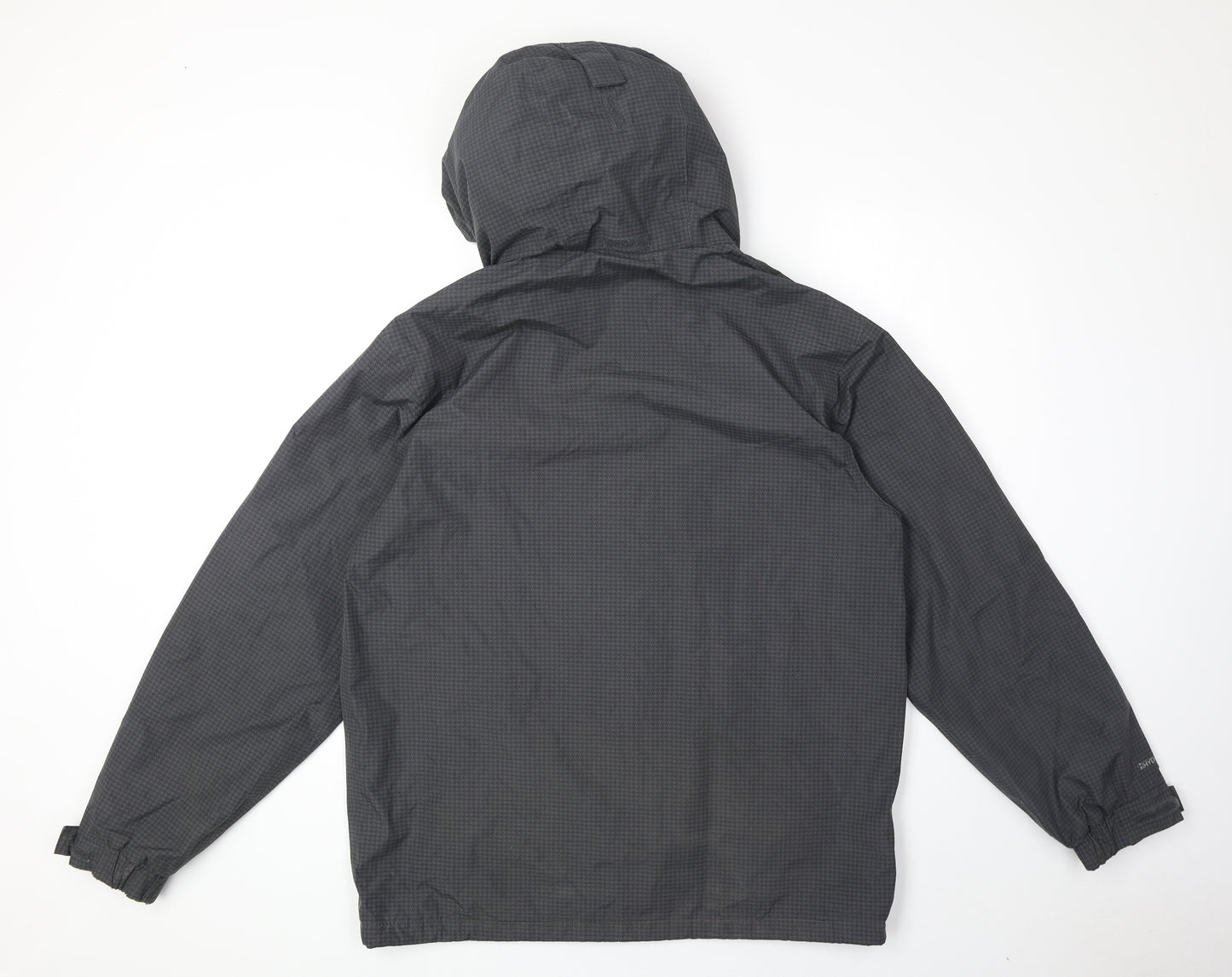 Regatta Mens Grey Rain Coat Coat Size M Zip