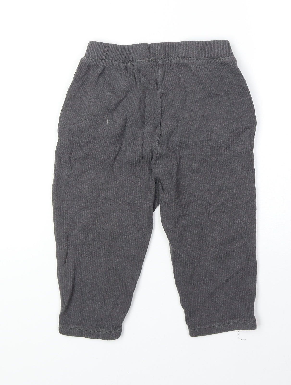 Zara Baby Grey Polyester Jogger Trousers Size 18-24 Months L50 cm Pullover