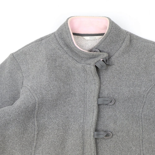 Marks and Spencer Womens Grey Jacket Size M Zip