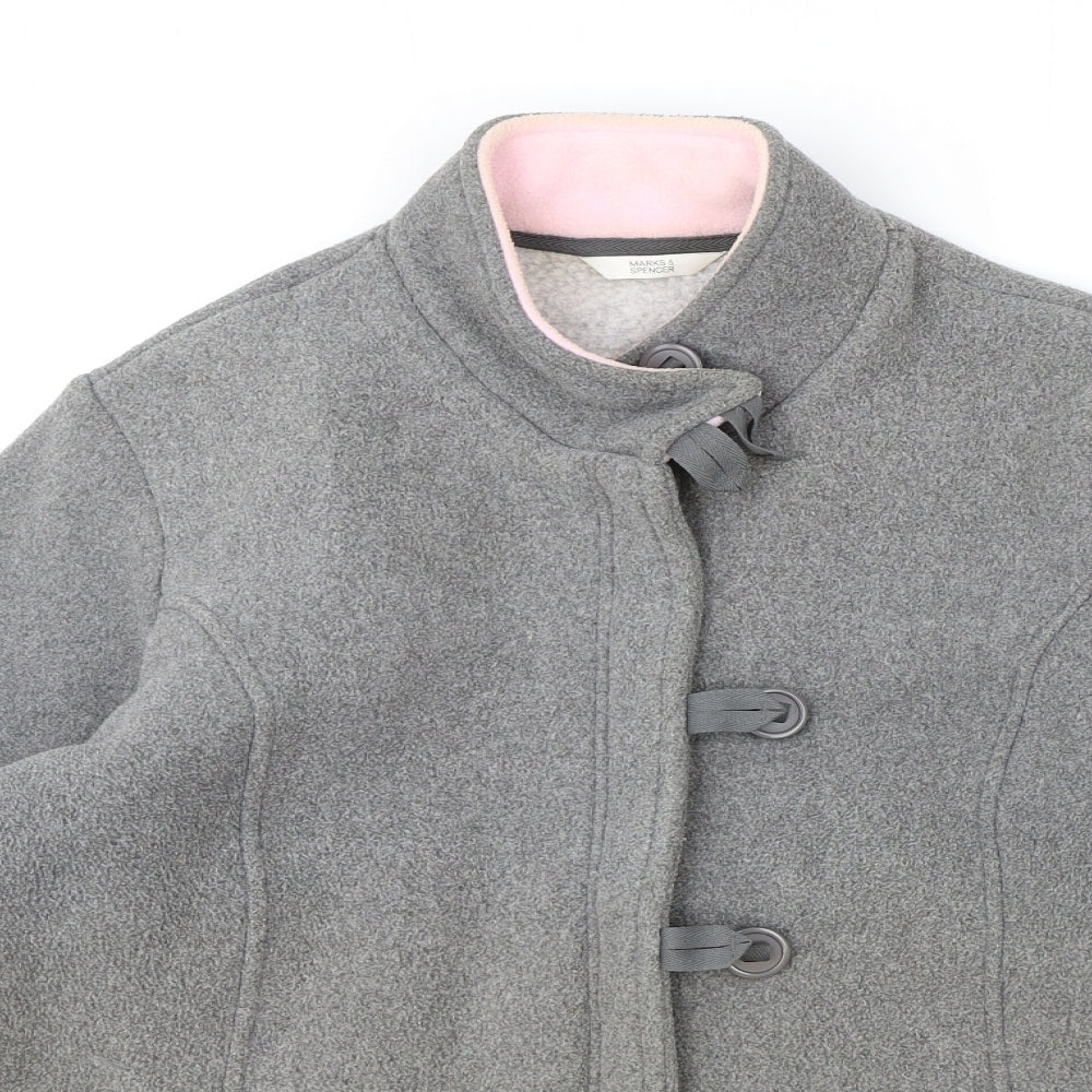 Marks and Spencer Womens Grey Jacket Size M Zip