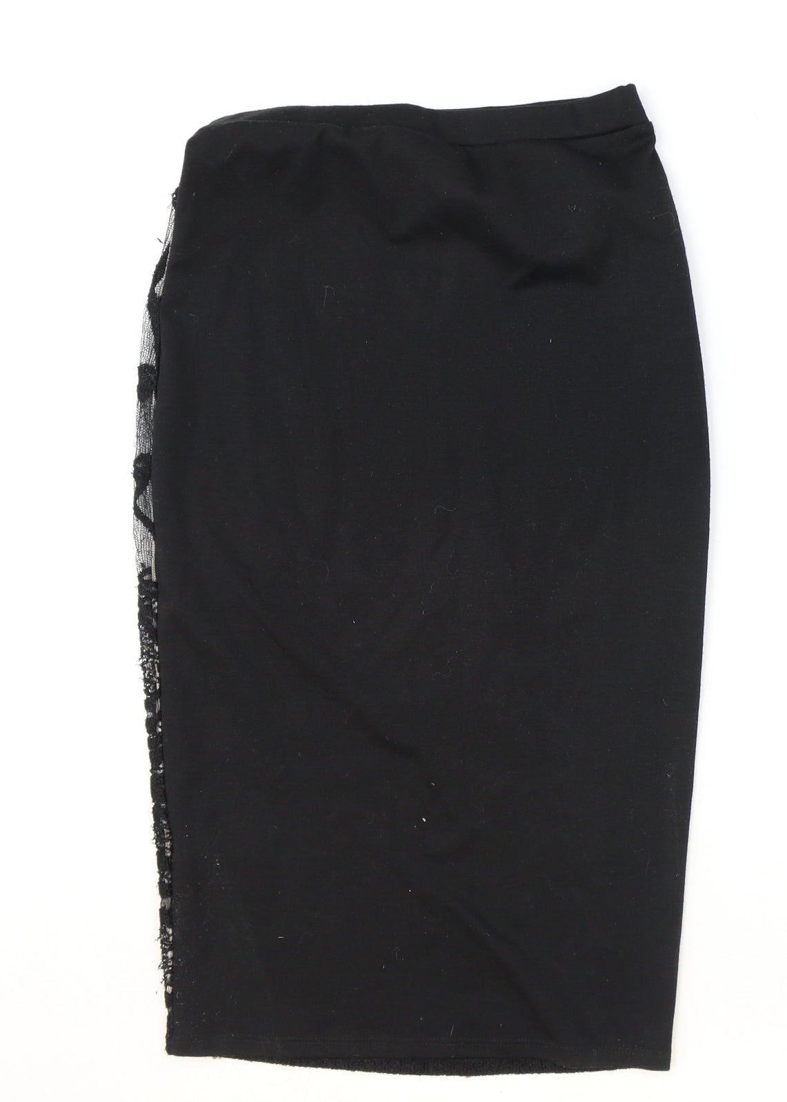 Atmosphere Womens Black Geometric Polyester Straight & Pencil Skirt Size 8