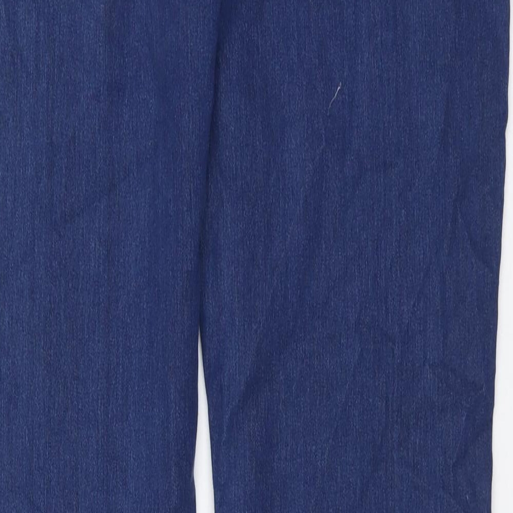Denim & Co. Mens Blue Cotton Skinny Jeans Size 32 in L32 in Regular Button