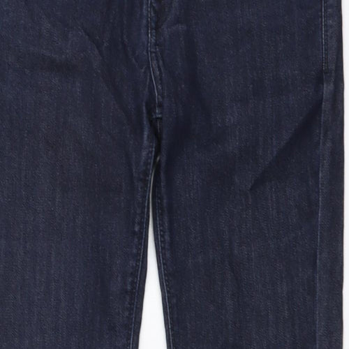 Jigsaw Womens Beige Cotton Skinny Jeans Size 10 L31 in Regular Button