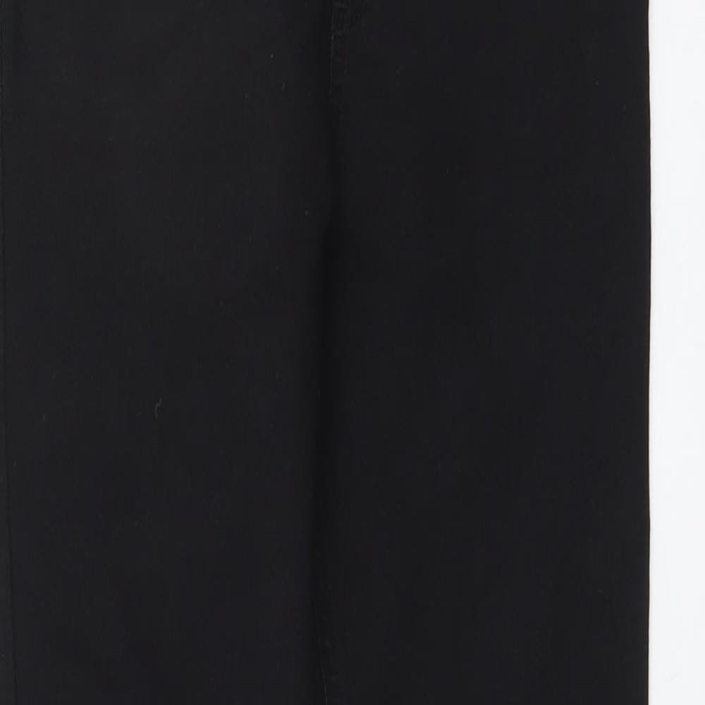 Marks and Spencer Womens Black Cotton Jegging Jeans Size 8 L27 in Regular