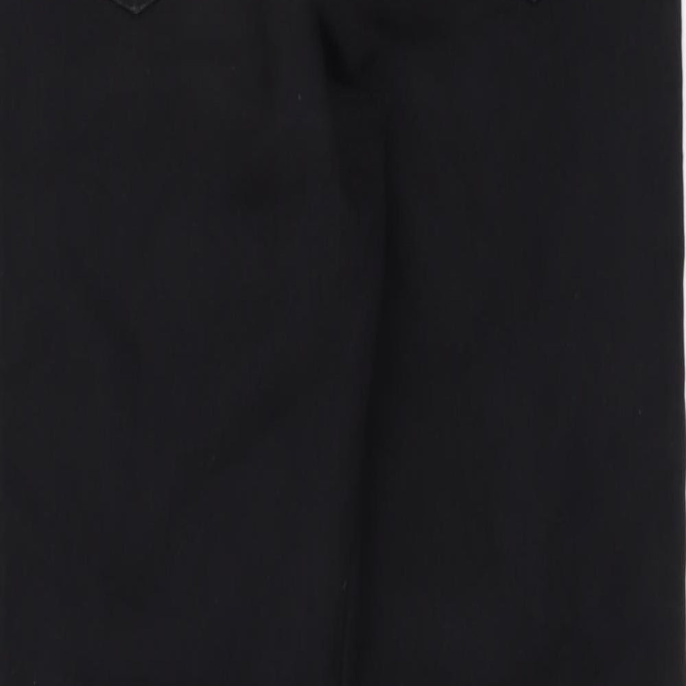 Marks and Spencer Womens Black Cotton Jegging Jeans Size 8 L27 in Regular