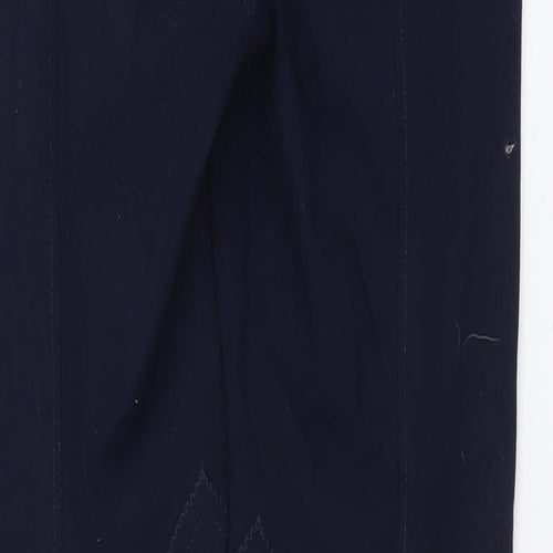 Requisite Girls Blue Polyester Jogger Trousers Size 13 Years Regular Button - Unicorn Leggings