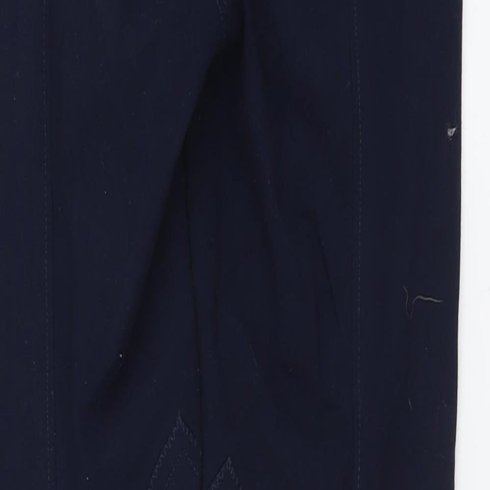 Requisite Girls Blue Polyester Jogger Trousers Size 13 Years Regular Button - Unicorn Leggings
