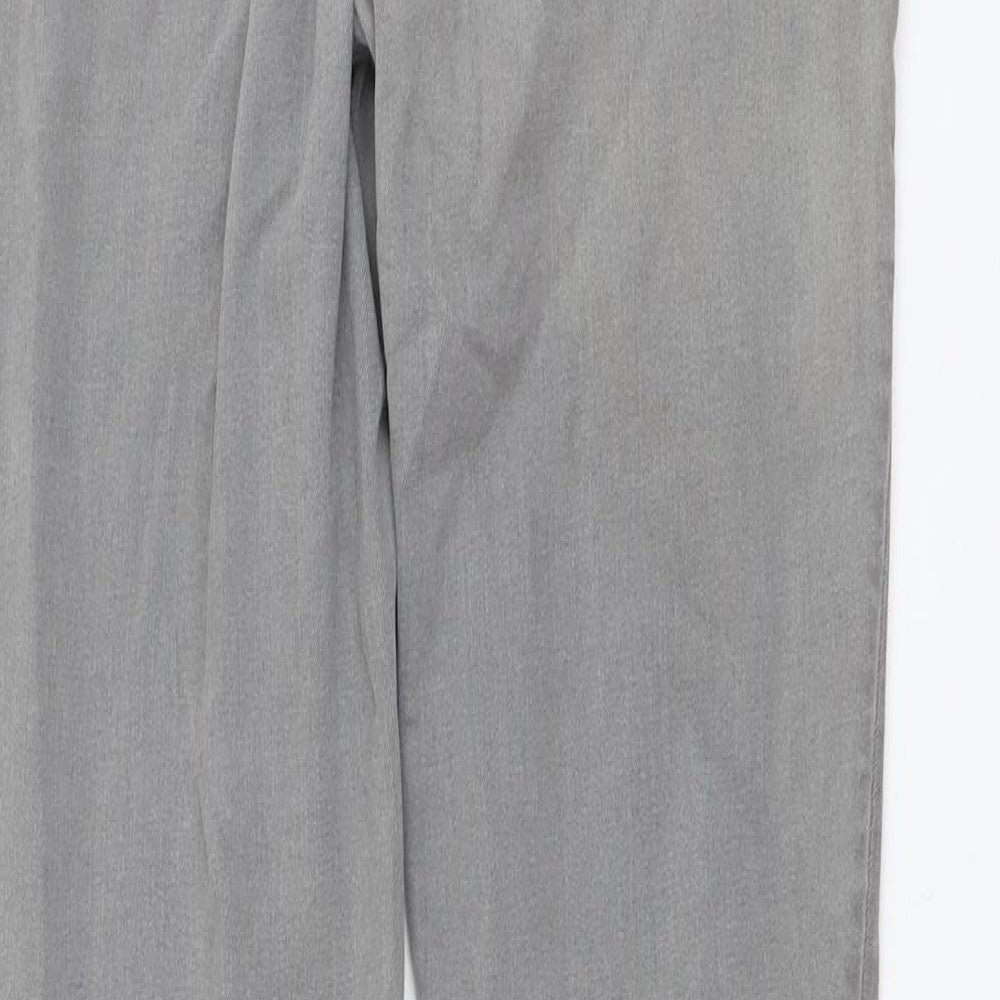 Massimo Dutti Womens Grey Cotton Skinny Jeans Size 12 L29 in Regular Button