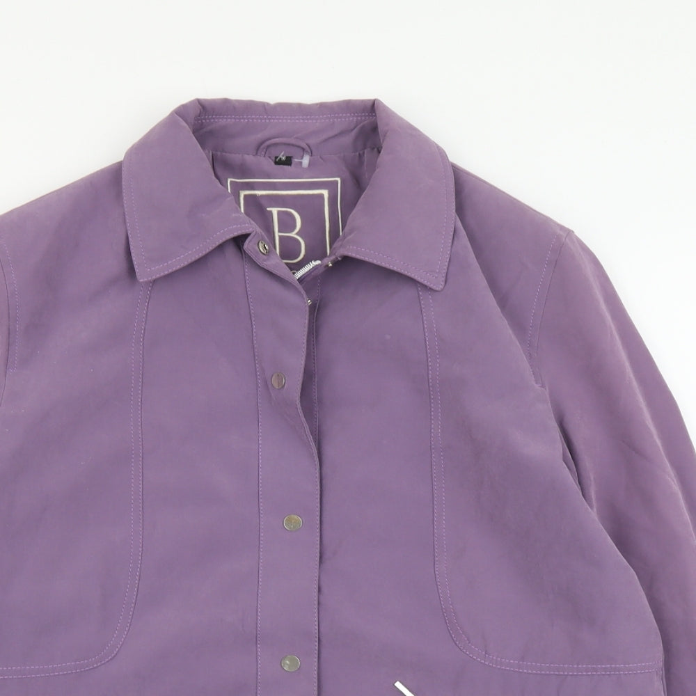 Blamoral Womens Purple Jacket Size 16 Zip
