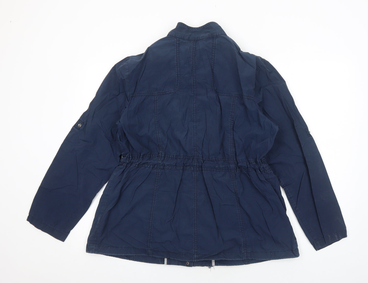 RJR.John Rocha Womens Blue Jacket Size 16 Zip