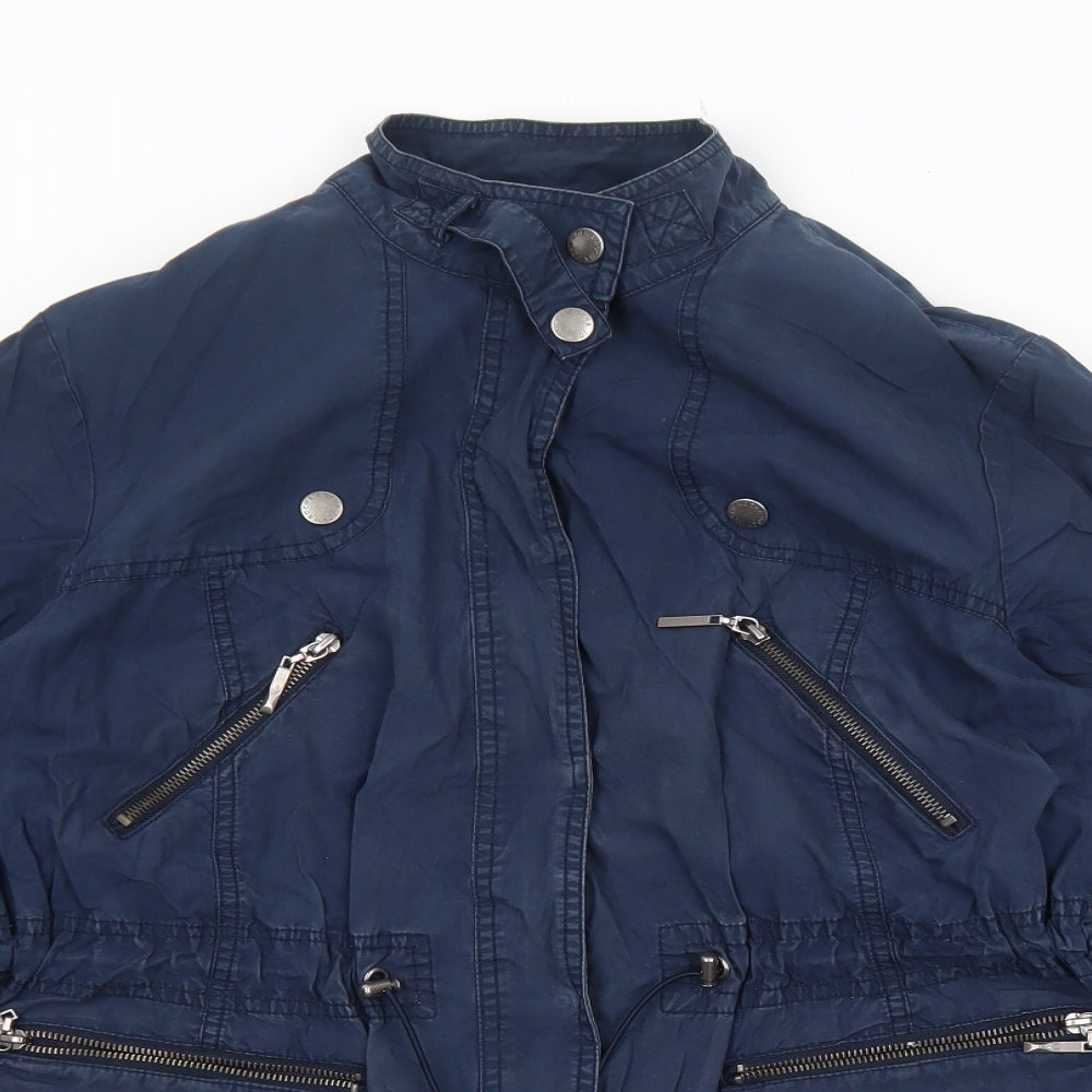 RJR.John Rocha Womens Blue Jacket Size 16 Zip