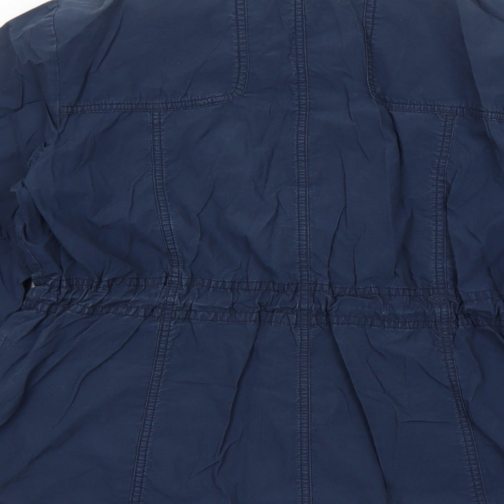 RJR.John Rocha Womens Blue Jacket Size 16 Zip