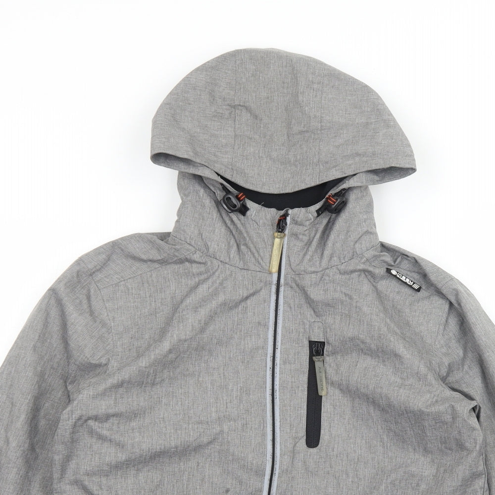 Marks and Spencer Boys Grey Jacket Size 10-11 Years Zip