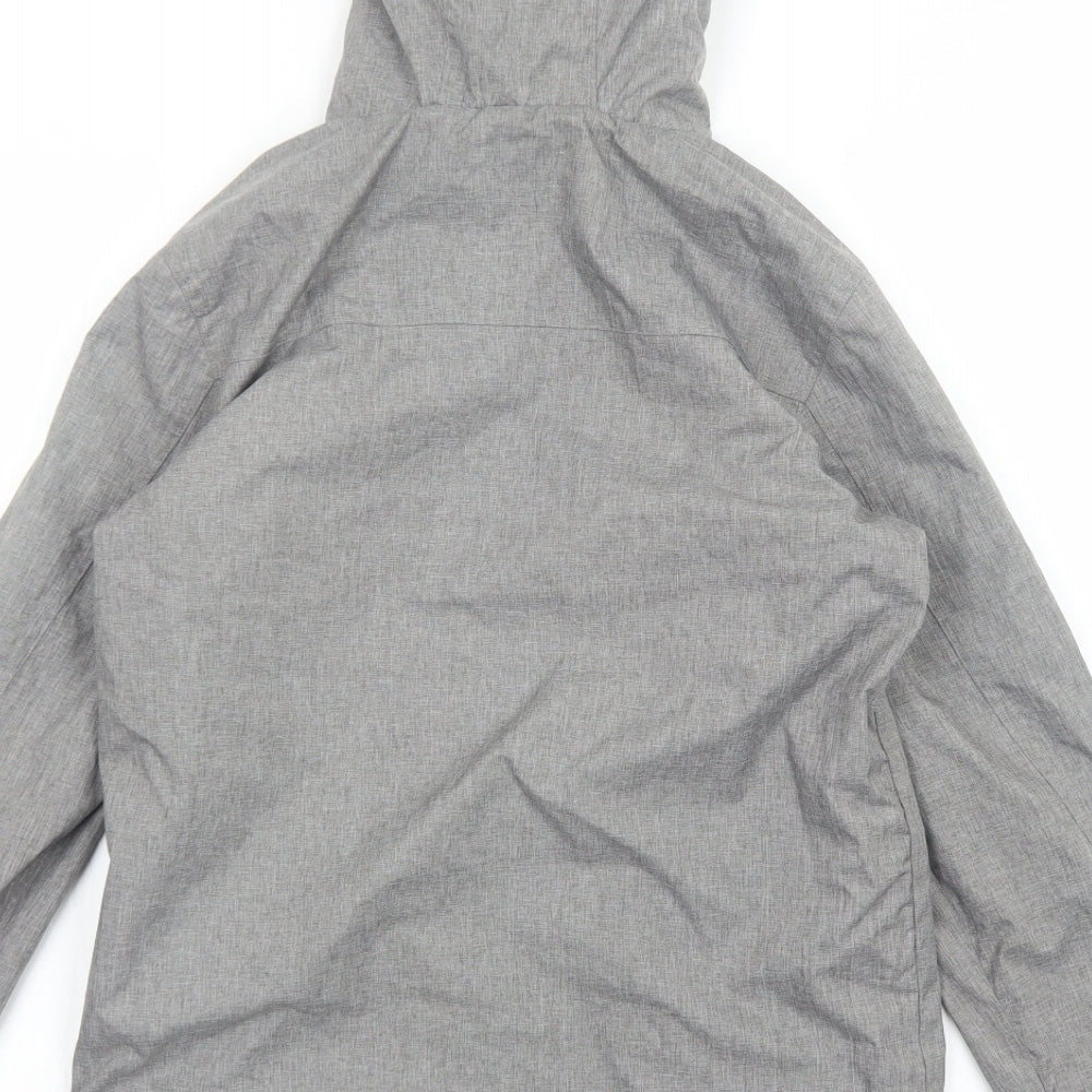 Marks and Spencer Boys Grey Jacket Size 10-11 Years Zip