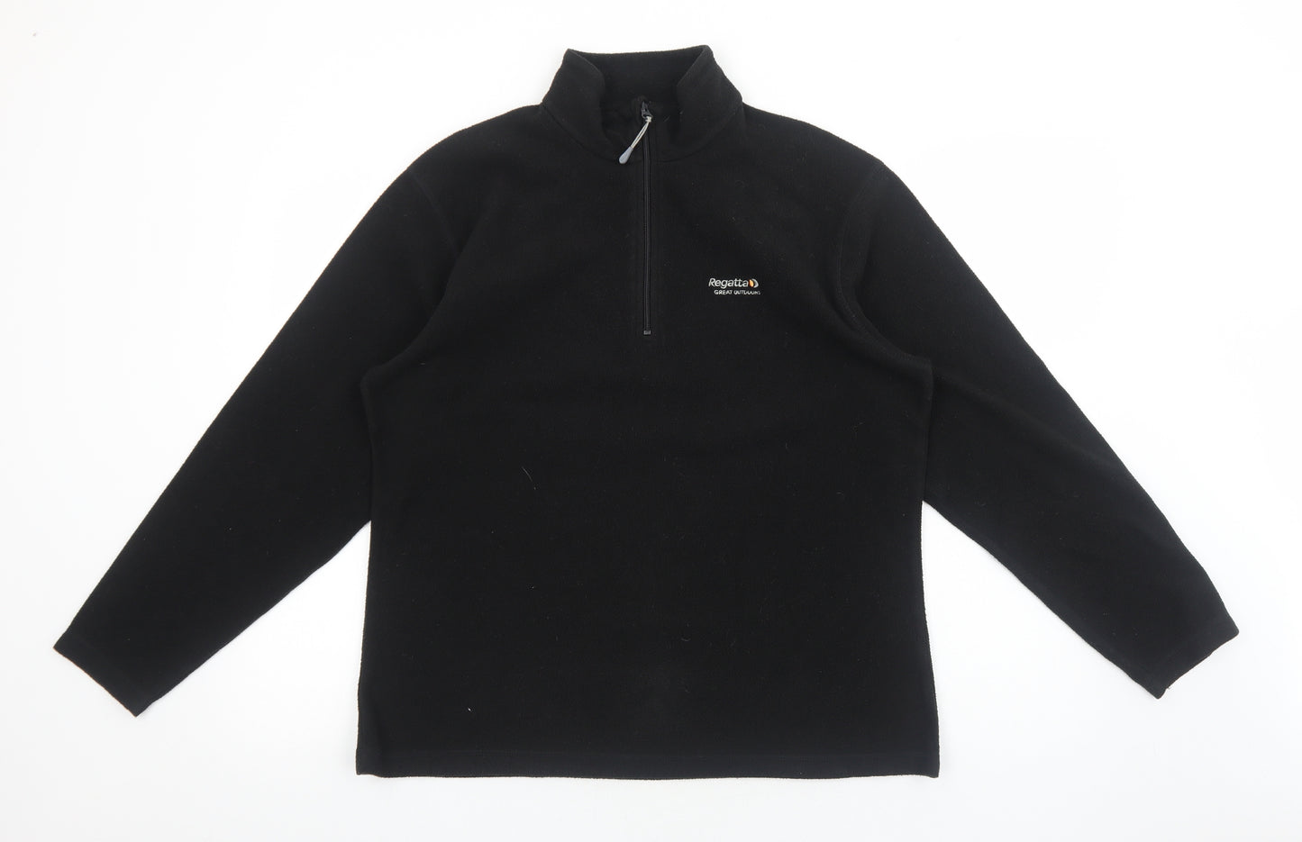 Regatta Womens Black Polyester Pullover Sweatshirt Size 16 Pullover