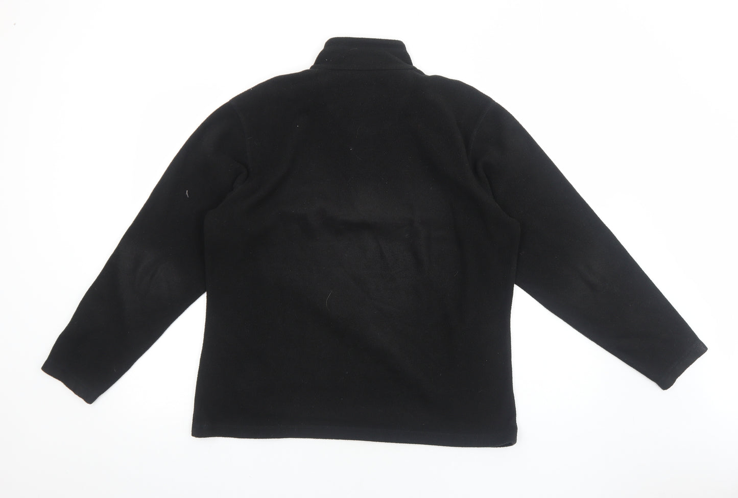 Regatta Womens Black Polyester Pullover Sweatshirt Size 16 Pullover