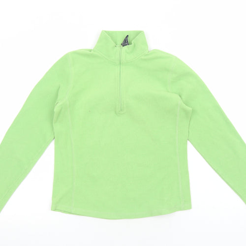 Gap Womens Green Polyester Pullover Sweatshirt Size S Pullover