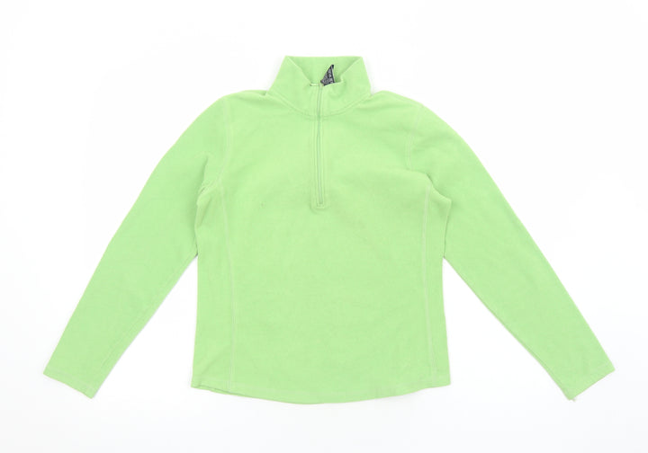 Gap Womens Green Polyester Pullover Sweatshirt Size S Pullover