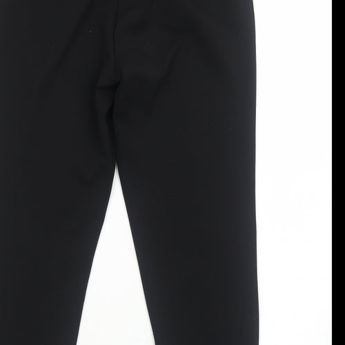 Terranova Womens Black Polyester Trousers Size S Regular Zip