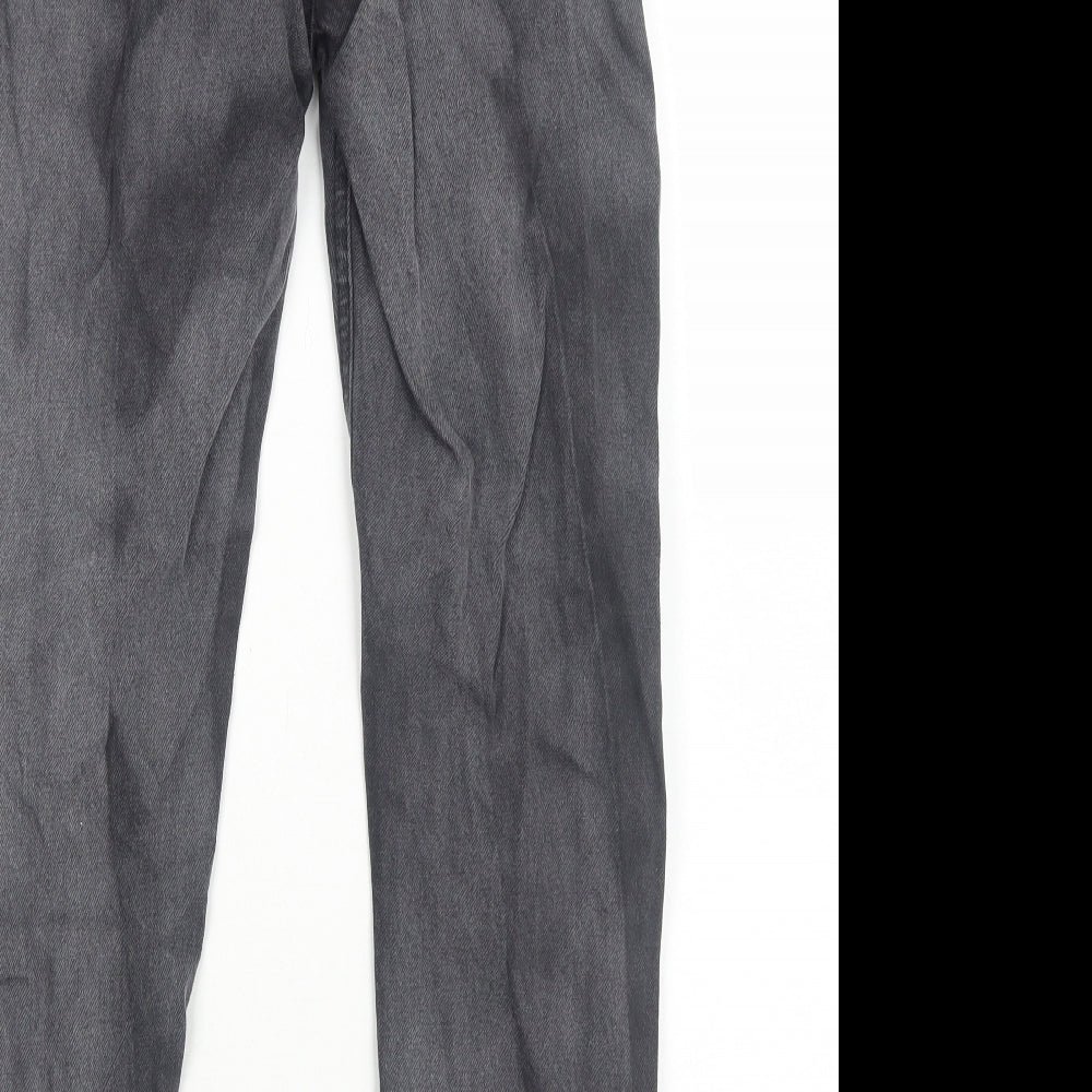 I SAW IT FIRST Womens Black Cotton Skinny Jeans Size 8 Regular Zip