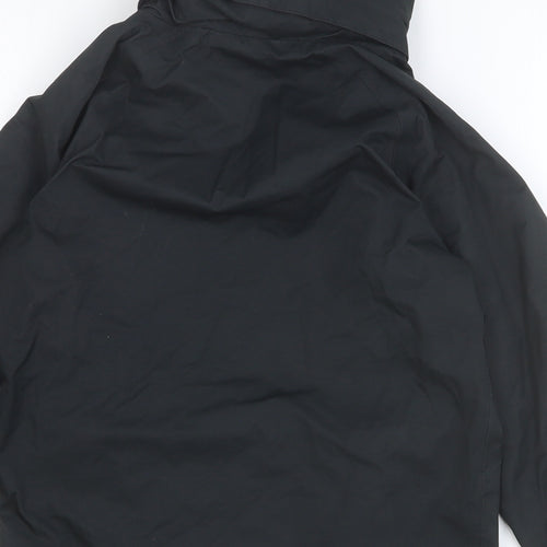 Hi Gear Boys Black Windbreaker Jacket Size 5-6 Years Zip