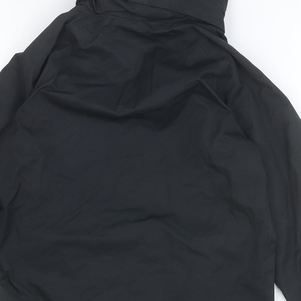 Hi Gear Boys Black Windbreaker Jacket Size 5-6 Years Zip