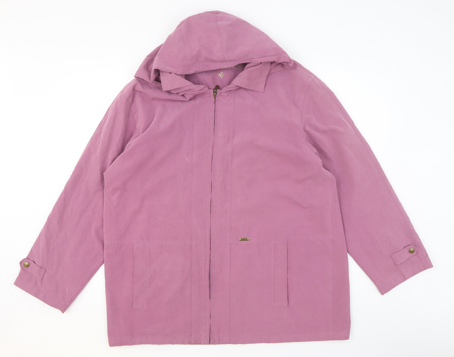 Astraka Womens Pink Jacket Size L Zip