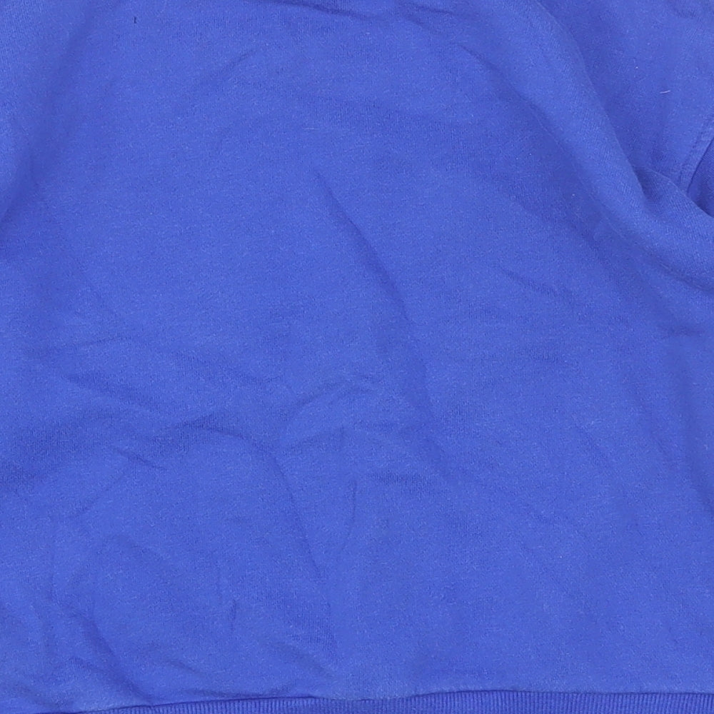 H&M Boys Blue Cotton Pullover Sweatshirt Size 6-7 Years Pullover - Be Amazing