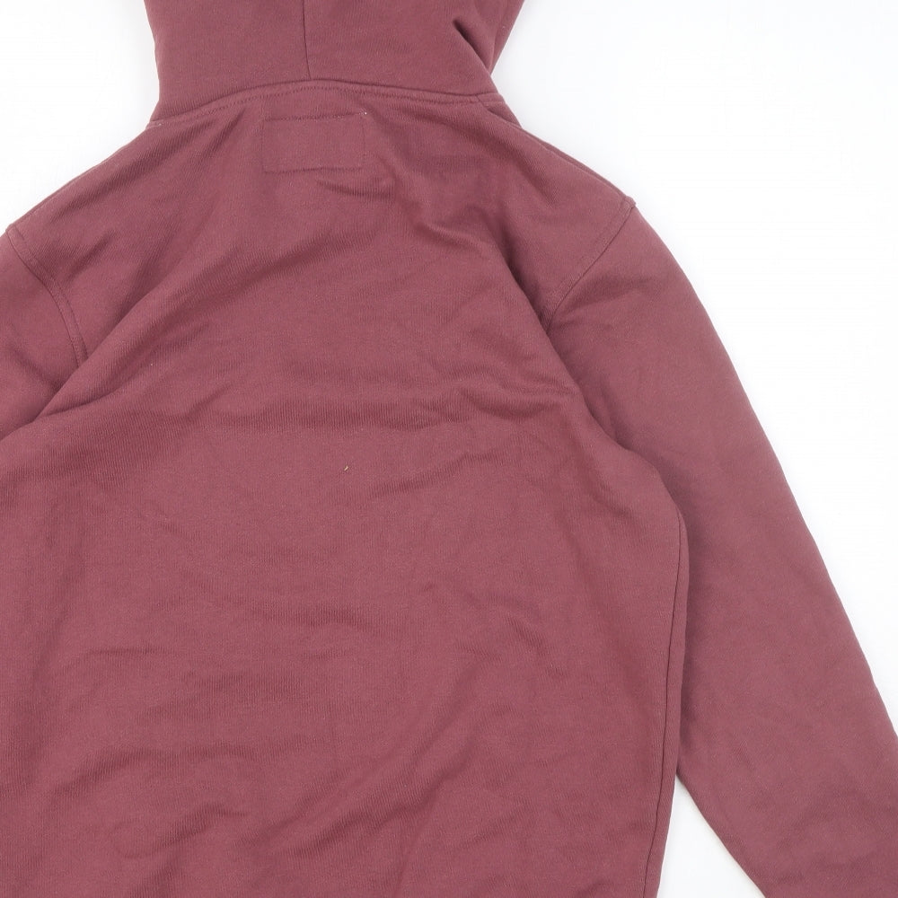Brakeburn Mens Red Cotton Pullover Hoodie Size S - Blood, Sweat and Gears