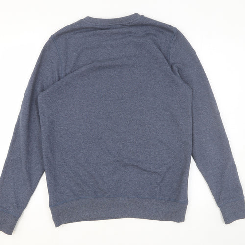 Budweiser Mens Grey Cotton Pullover Sweatshirt Size S