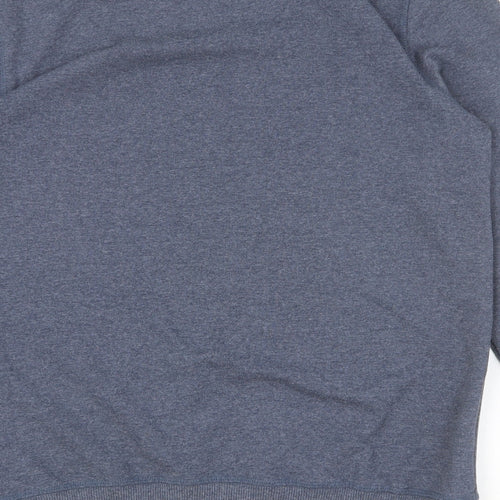Budweiser Mens Grey Cotton Pullover Sweatshirt Size S
