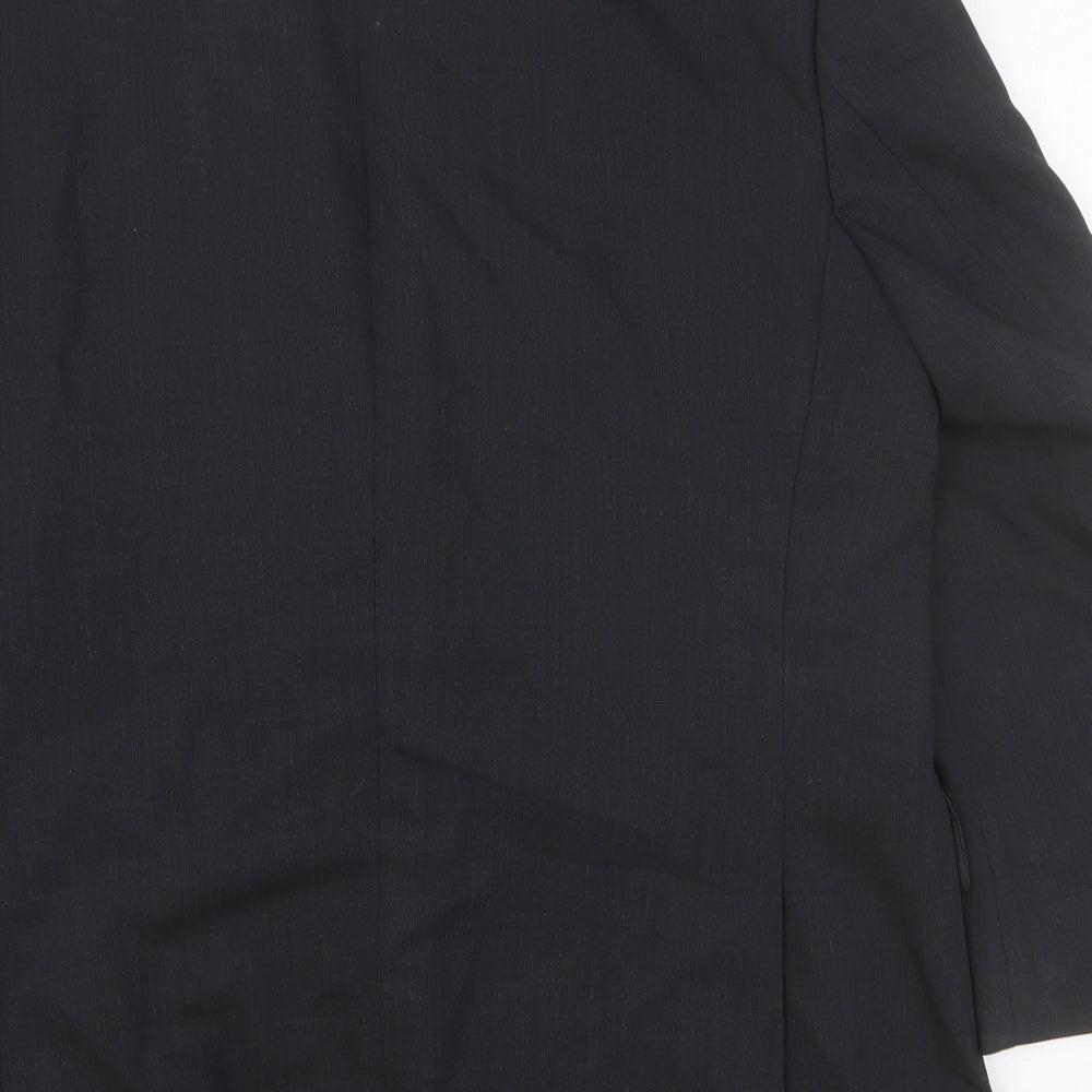 Jeff Banks Mens Grey Viscose Jacket Suit Jacket Size 42 Regular