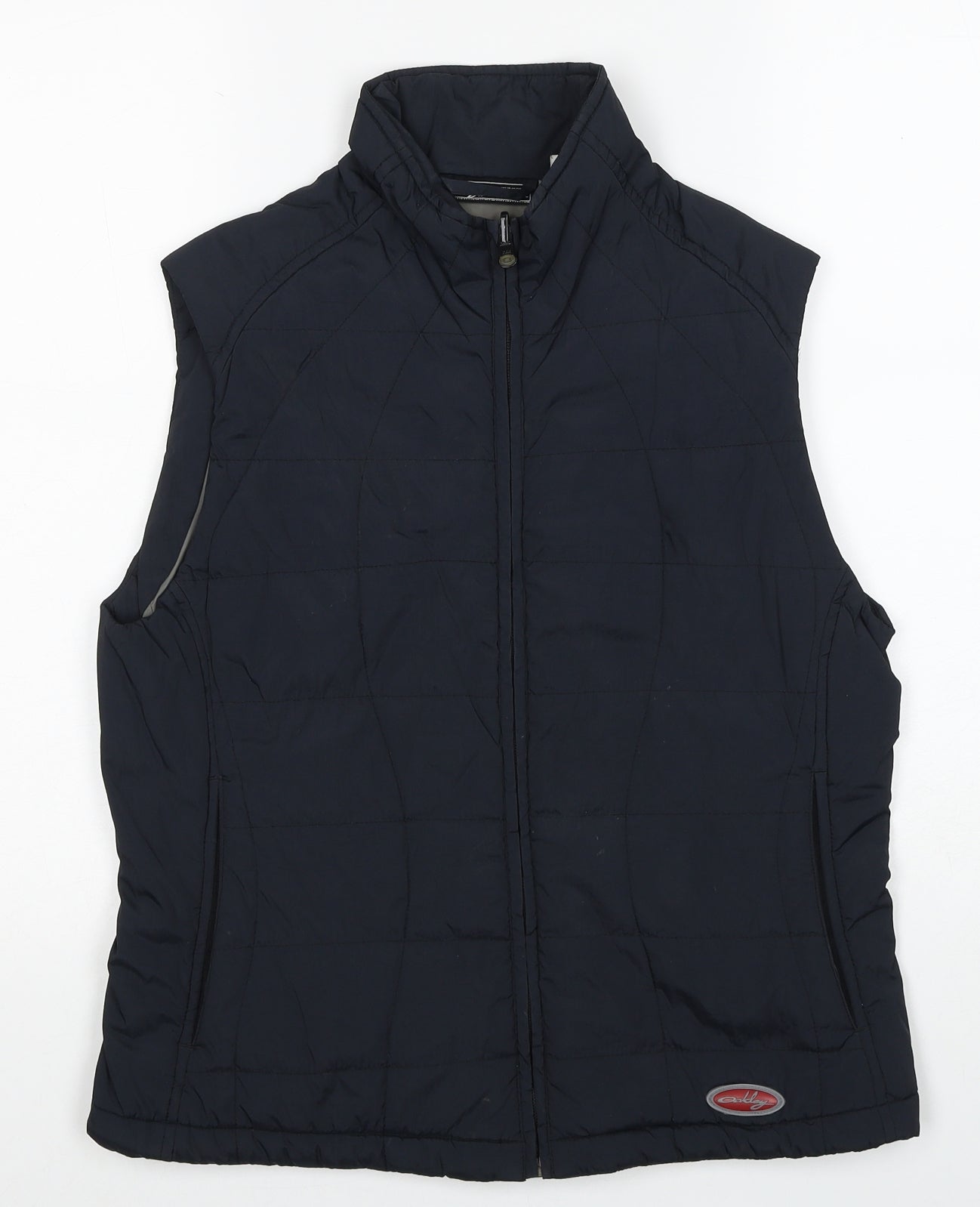 Oakley Womens Blue Gilet Jacket Size M Zip