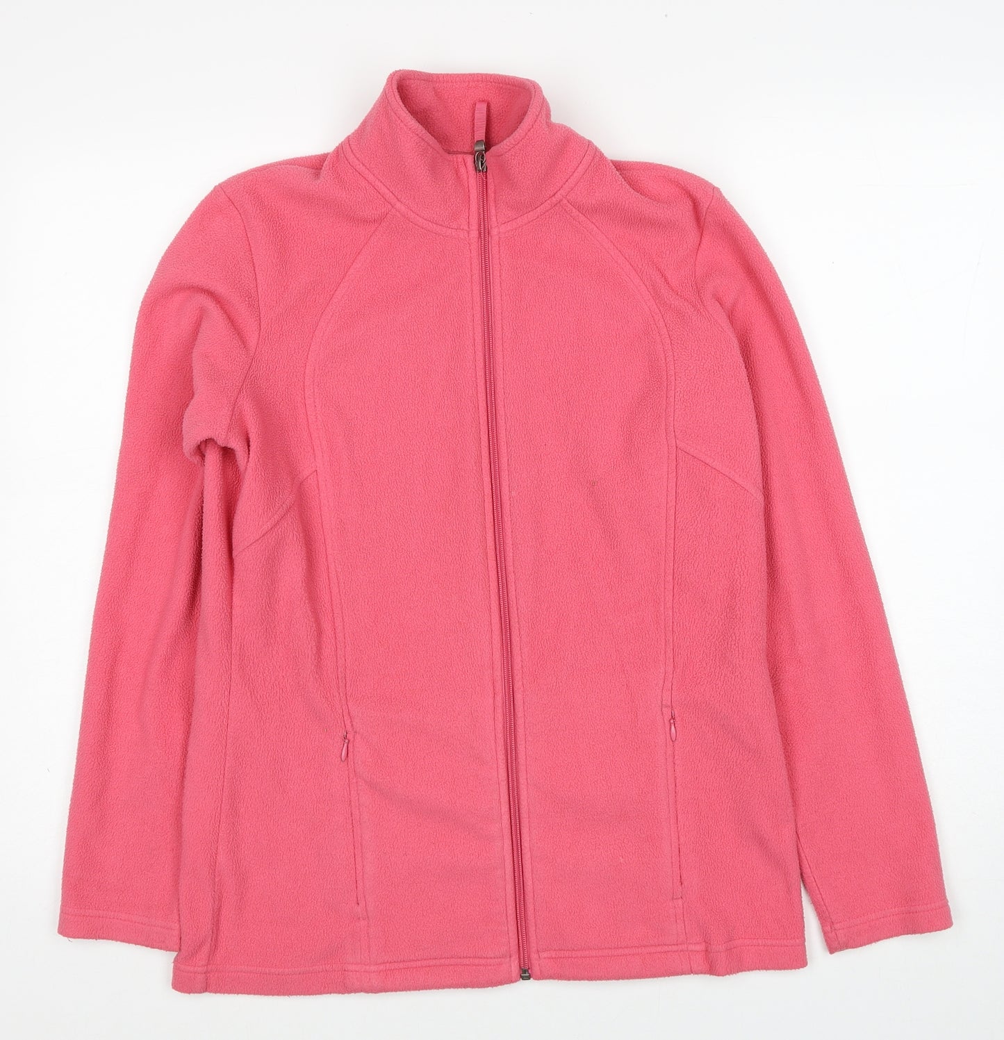 Marks and Spencer Womens Pink Jacket Size 12 Zip