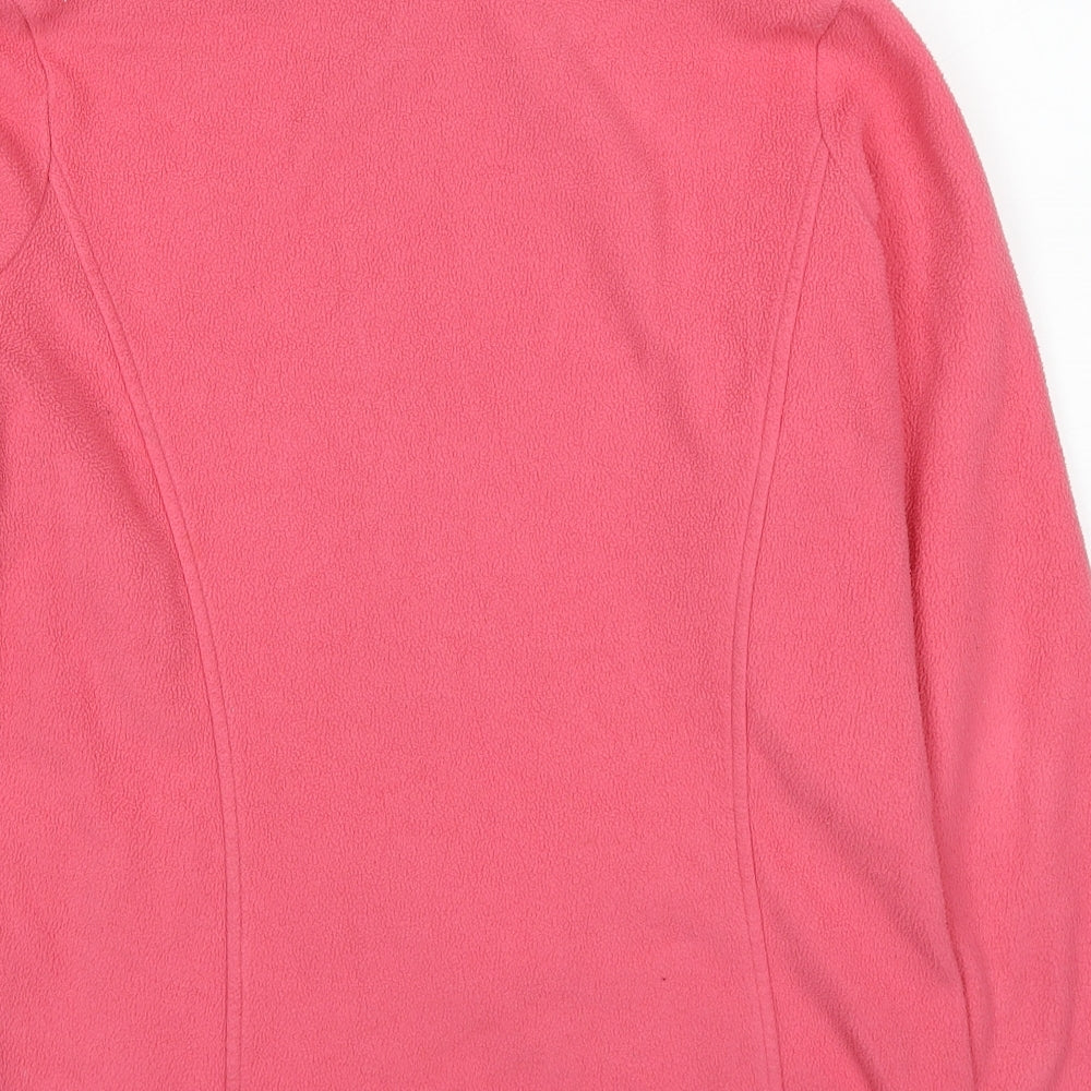 Marks and Spencer Womens Pink Jacket Size 12 Zip
