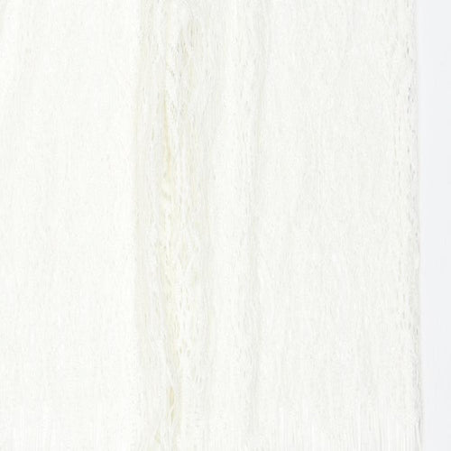 Preworn Womens White Cotton Trousers Size L Regular