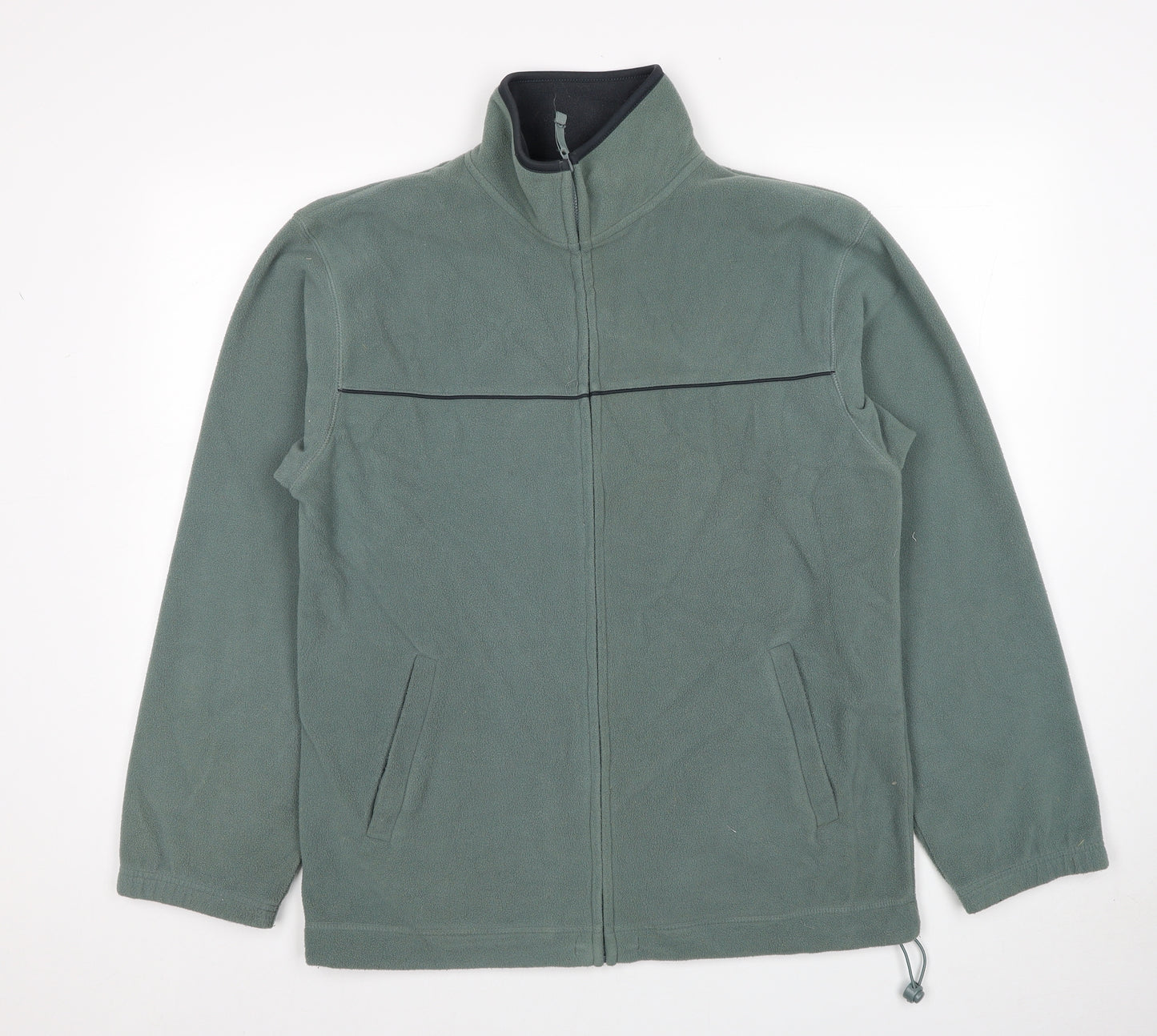 Zantos Mens Green Jacket Size M Zip