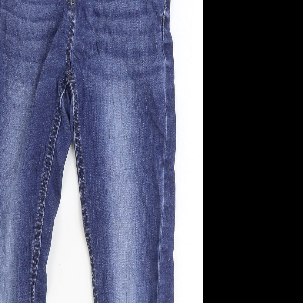 NEXT Boys Blue Cotton Skinny Jeans Size 9 Months Regular Pullover