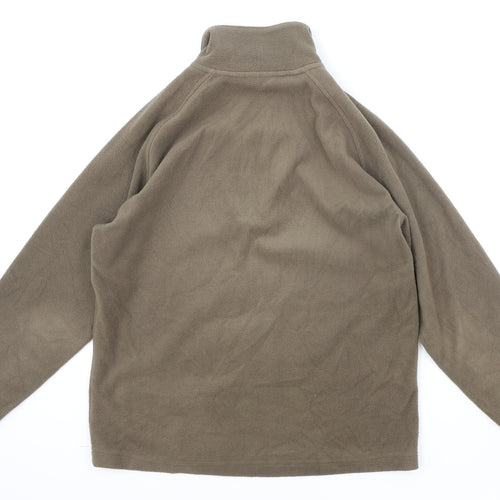 Hawkshed Mens Brown Polyester Pullover Sweatshirt Size L