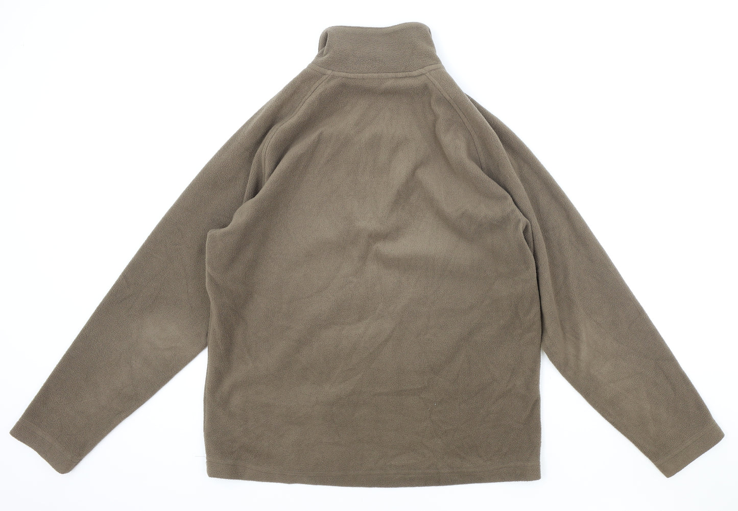 Hawkshed Mens Brown Polyester Pullover Sweatshirt Size L