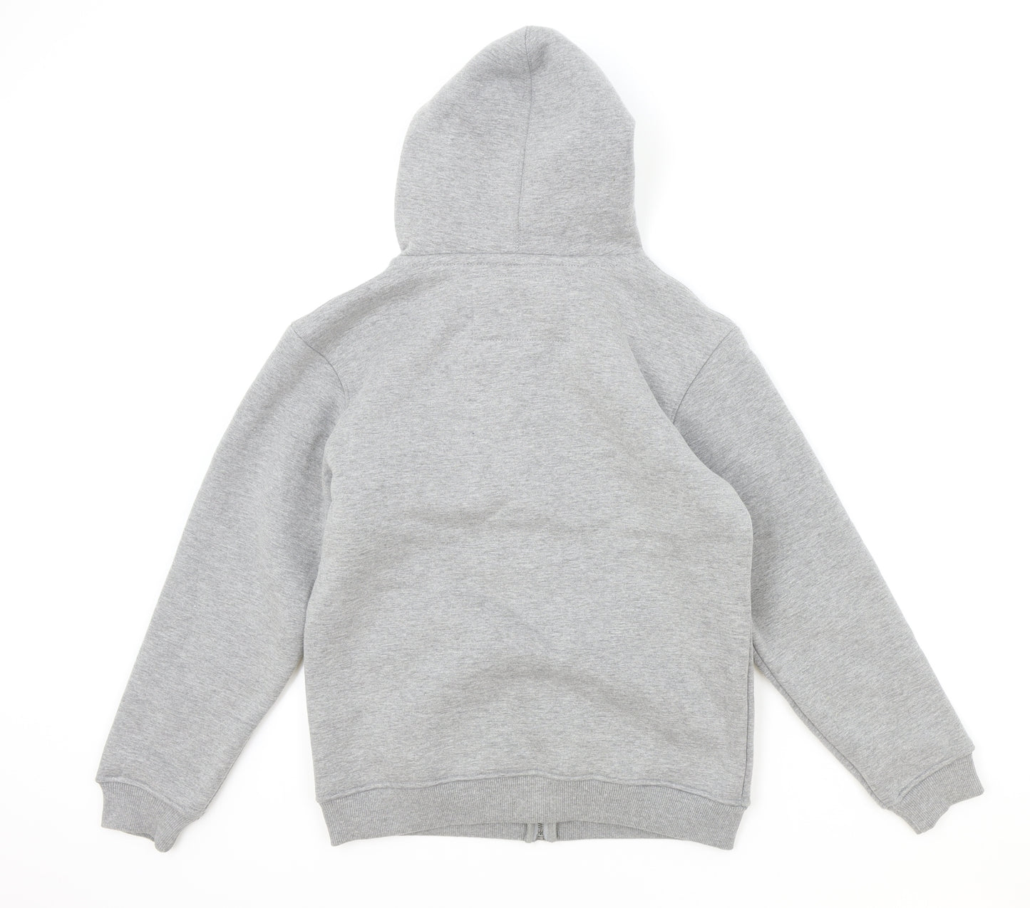 Saltrock Boys Grey Cotton Full Zip Hoodie Size 13 Years Zip