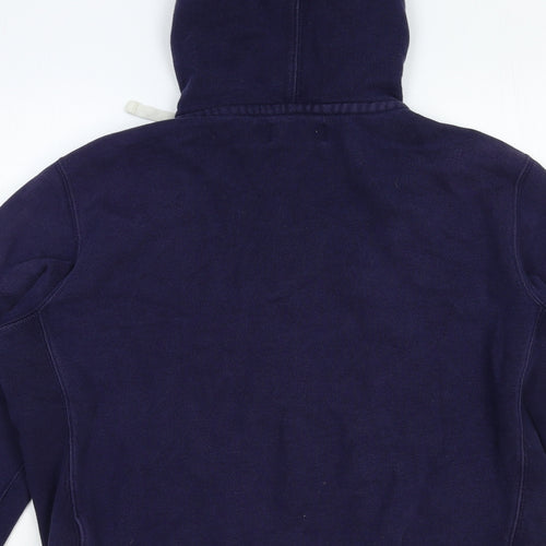 Polo Ralph Lauren Mens Blue Cotton Full Zip Hoodie Size L