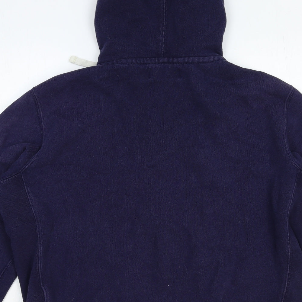 Polo Ralph Lauren Mens Blue Cotton Full Zip Hoodie Size L