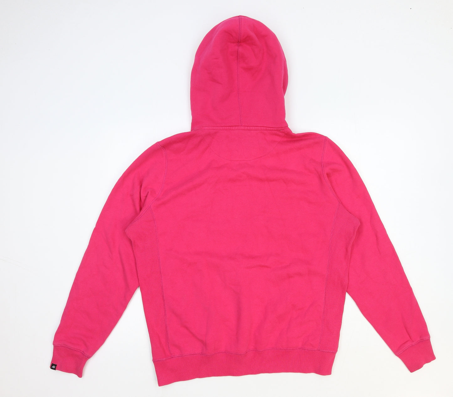 Nike Womens Pink Cotton Pullover Hoodie Size 10 Pullover