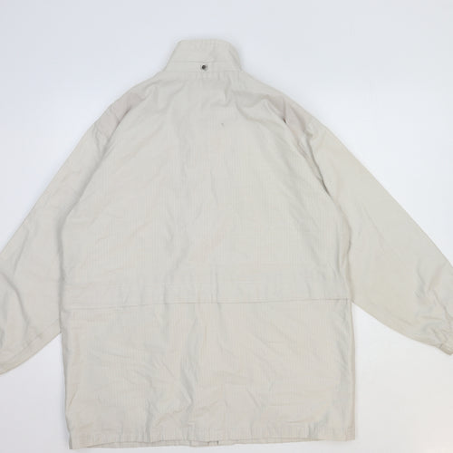 Buccini Womens White Jacket Size 8 Zip